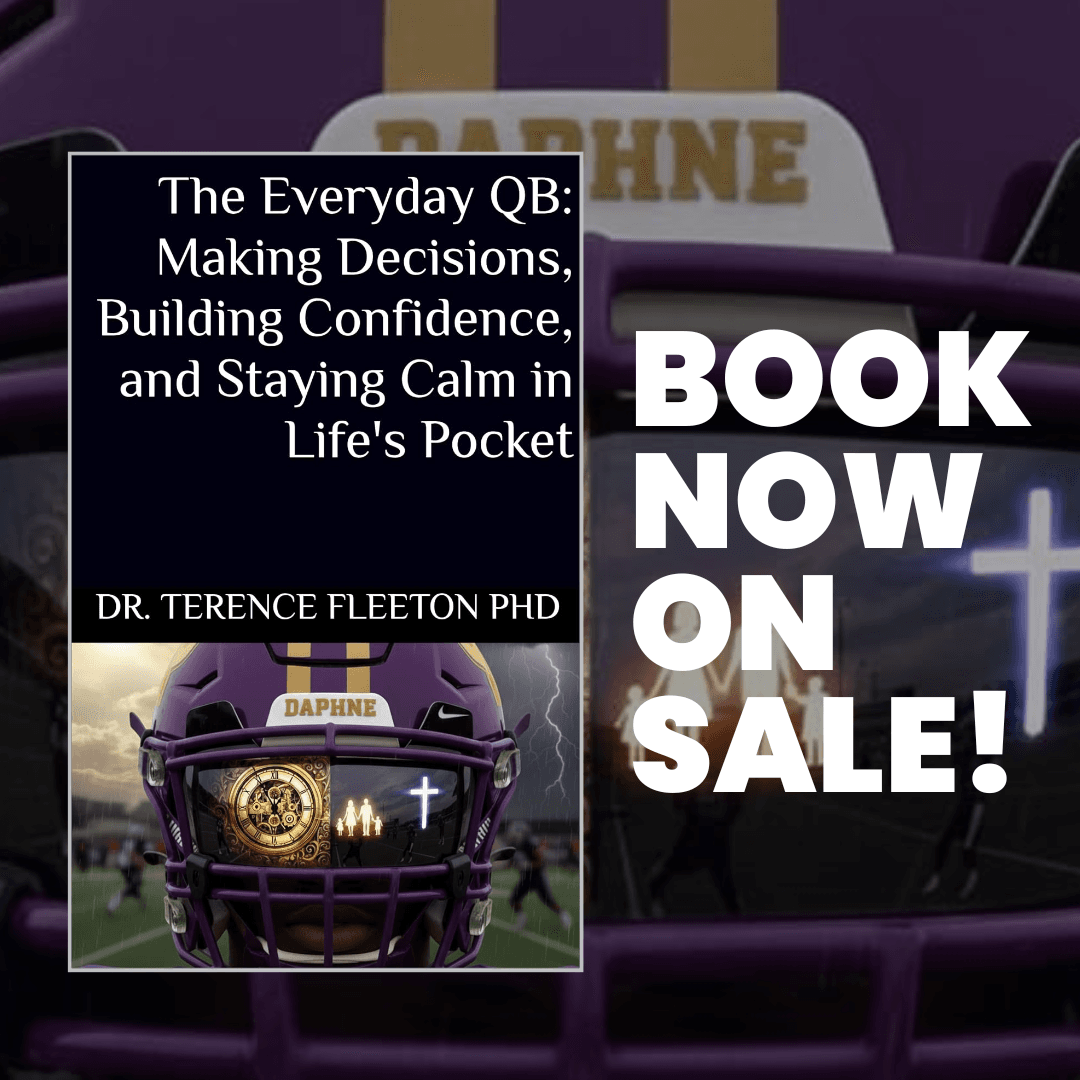 "The Everyday QB: A Blueprint for Leadership, Mindset, and Faith-Driven Growth" book on sale now.